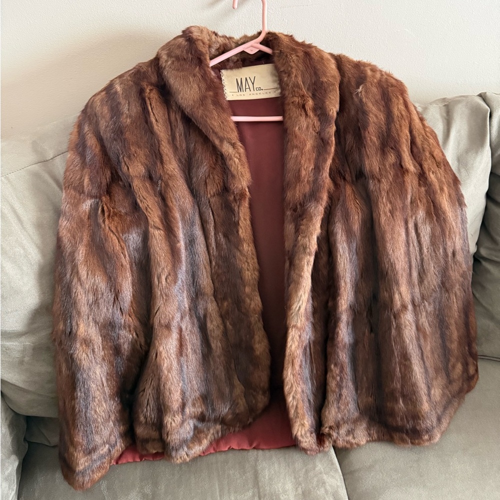 Women's Small Vintage Squirrel Fur Coat